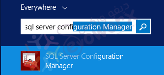 open sql server configuration manager